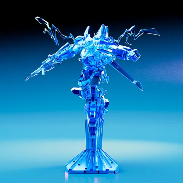 Max Factory PLAMAX MF-74 minimum factory Layzner & Zakaal: V-MAX Color Ver. - BLUE COMET SPT LAYZNER