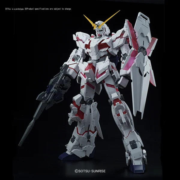 BANDAI HOBBY Mega Size Model - 1/48 Scale Unicorn Gundam [Destroy Mode] - Mobile Suit Gundam Unicorn / Narrative