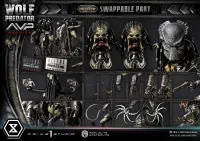 Prime 1 Studio Real Elite Masterline Aliens vs. Predator: Requiem Wolf Predator DX Bonus Version - Alien (Movie Franchise) - photo 48