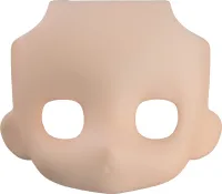 GOOD SMILE COMPANY Nendoroid Doll Customizable Face Plate - Narrowed Eyes: Without Makeup (Cream) - Figure Accessories - photo 2