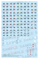 KOTOBUKIYA MEGAMI DEVICE M.S.G YGGDRASIS SHARPSHOOTER EYE DECAL SET - Megami Device - photo 1