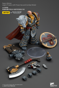 Space Wolves Legion Praetor with Power Axe and Combat Shield 5