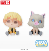QyuruMe "Demon Slayer: Kimetsu no Yaiba" Mini Figure "Zenitsu Agatsuma & Inosuke Hashibira" (EX) 1