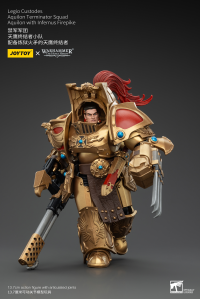Legio Custodes Aquilon Terminator Squad Aquilon with Infernus Firepike 2