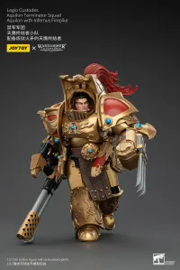 JOYTOY Legio Custodes Aquilon Terminator Squad Aquilon with Infernus Firepike - Warhammer 40K - photo 2