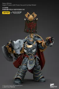 JOYTOY Space Wolves Legion Praetor with Power Axe and Combat Shield - Warhammer 40K - photo 7