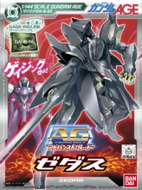 BANDAI HOBBY AG 1/144 Zedas - Mobile Suit Gundam AGE - photo 1