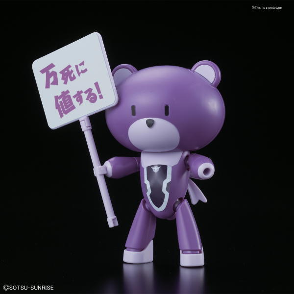 HGPG HG 1/144 Petit'gguy Tieria Erde Purple & Placard
