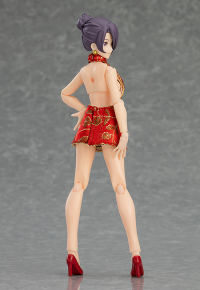 figma Female Body (Mika) with Mini Skirt Chinese Dress Outfit 5