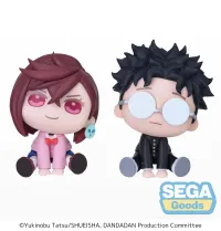 SEGA QyuruMe TV Anime "DAN DA DAN" Mini Figure "Momo & Okarun" (EX) [Pack of: 14 Momo, 14 Okarun] - Dandadan - photo 1
