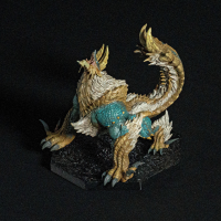 CAPCOM FIGURE BUILDER CUBE Zinogre/MONSTER HUNTER (1pc) 14