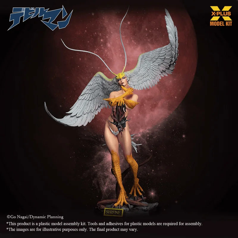X-PLUS 1/8 Scale Sirene Plastic Model Kit - DEVILMAN