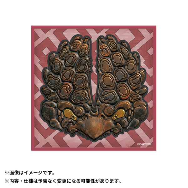 rubber coaster Tsuba Guard: Genbu's Might