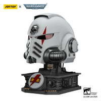 White Scars MkX Helmet& Display Stand 8