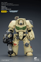 Dark Angels Deathwing Terminator 3 with Power Fist and Assault Cannon 12