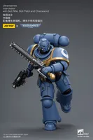 JOYTOY Ultramarines Intercessor with Bolt Rifle, Bolt Pistol and Chainsword - Warhammer 40K - photo 23