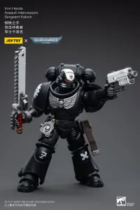 JOYTOY Iron Hands Assault Intercessors Sergeant Kalock - Warhammer 40K - photo 1