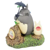 Benelic Totoro Dondoko Dance Statue Desk Clock - Studio Ghibli - photo 2