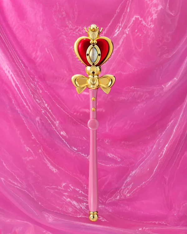 TAMASHII NATIONS Spiral Heart Moon Rod -Brilliant Color Edition- Pretty Guardian Sailor Moon, Bandai Spirits Proplica - Sailor Moon