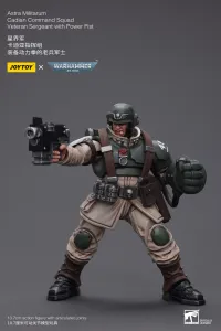 JOYTOY Astra Militarum Cadian Command Squad Veteran Sergeant with Power Fist - Warhammer 40K - photo 1
