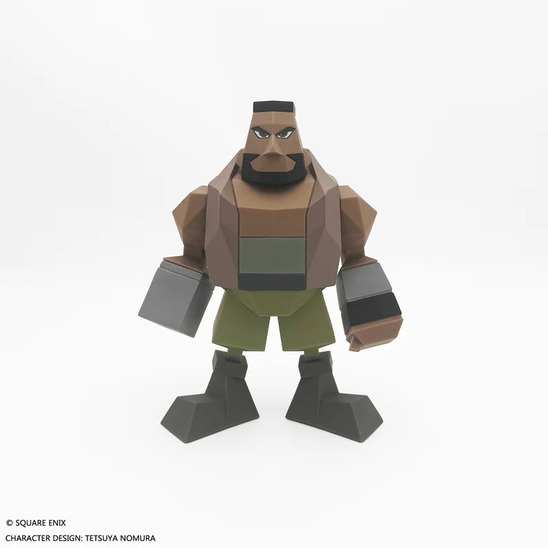 SQUARE ENIX FINAL FANTASY VII  Polygon Soft Vinyl Figure  - BARRET WALLACE - Final Fantasy VII
