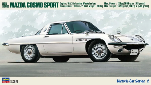 Hasegawa [HC2] 1:24 MAZDA COSMO SPORT L10B - Scale Kits