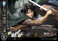 Ultimate Premium Masterline  TV animation Attack On Titan  Levi versus Beast Titan Bonus Version 12