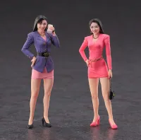 Hasegawa [FC01] 1:24 80's BUBBLY GIRLS FIGURE (Two kits in the box) - Scale Kits - photo 2