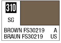 Mr. Color 310 - Brown FS30219 (Semi-Gloss/Aircraft) 1