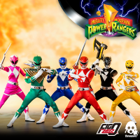 Mighty Morphin Power Rangers – 1/6 Core Rangers + Green Ranger Six-Pack 6