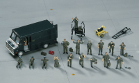 [X72-7] 1:72 U.S. PILOT / GROUND CREW SET 2