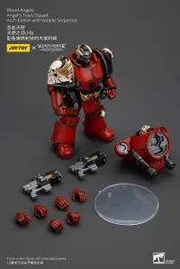 JOYTOY Blood Angels Angel's Tears Squad Arch-Erelim with Volkite Serpentas - Warhammer 40K - photo 4
