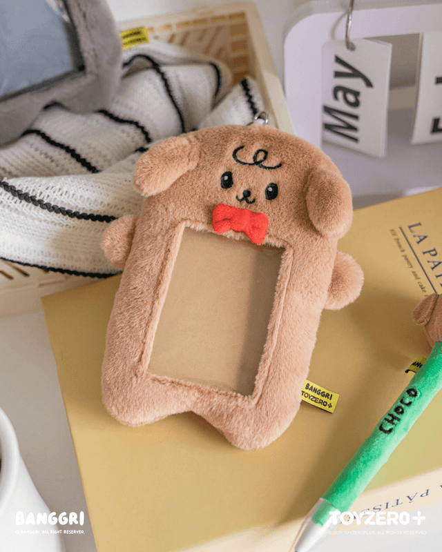 BANGGRI Generic Series - Plush Photocard Case Keychain (Choco ver.)