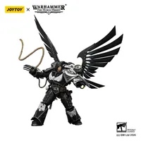 JOYTOY Raven Guard Corvus Corax, Primarch of the XIX Legion with artificer-crafted lightning talons, archaeotech pistols, and whip - Warhammer 40K - photo 11