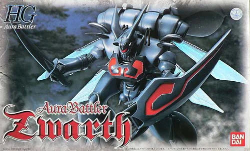 BANDAI HOBBY HGAB 1/72 Zwars - Aura Battler Dunbine