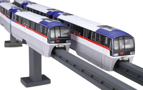 [ST-17] 1/150 Tokyo Monorail Type 2000 Old Painting Six Car Formation (6-Car Set)