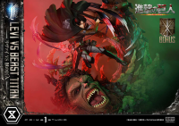 Ultimate Premium Masterline  TV animation Attack On Titan  Levi versus Beast Titan Bonus Version 62