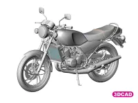 Hasegawa [BK13] 1:12 Yamaha RZ250 (4L3) (1980) - Scale Kits - photo 12