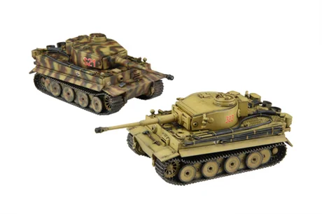 Fujimi [Mi-5] 1/72 German Pz.Kpfw.VI Tiger I Early (Set of 2) - Scale Kits