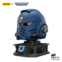 Ultramarines Captain MkX Helmet & Display Stand 8