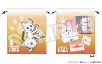 Ramen Akaneko Drawstring Pouch Hana 2