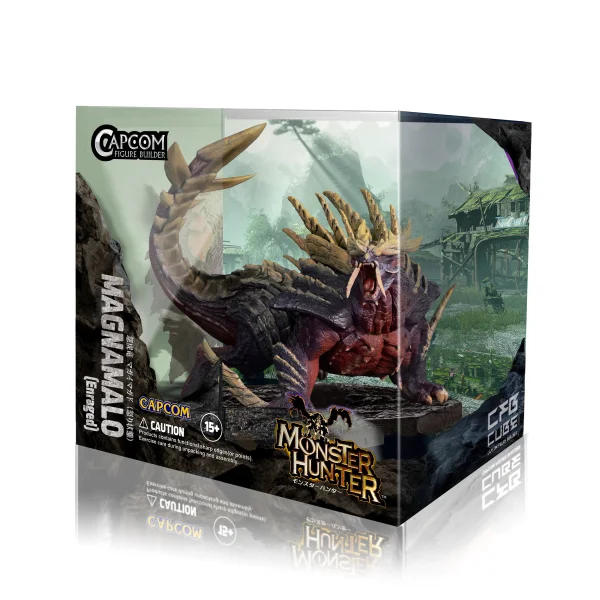 CAPCOM CAPCOM FIGURE BUILDER CUBE Magnamalo (Enraged)/MONSTER HUNTER (1pc) - Monster Hunter