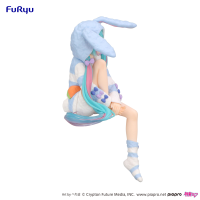 Hatsune Miku Noodle Stopper Figure -Rabbit Ear Hood Pajama Blue Color ver.- 10