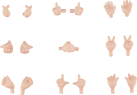 Nendoroid Doll: Hand Parts Set 02 (Cream) 2