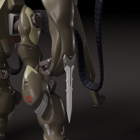 MODEROID Fafner Mark Vier Kai Abaddon 9