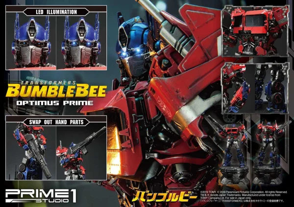 Prime 1 Studio Museum Masterline Transformers: Bumblebee (Film) Optimus Prime Cybertron Edition - Transformers