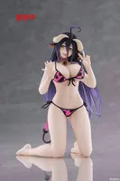 TAITO Overlord Desktop Cute Figure - Albedo (Cow-Print Swimsuit Ver.) Renewal - Overlord - photo 3