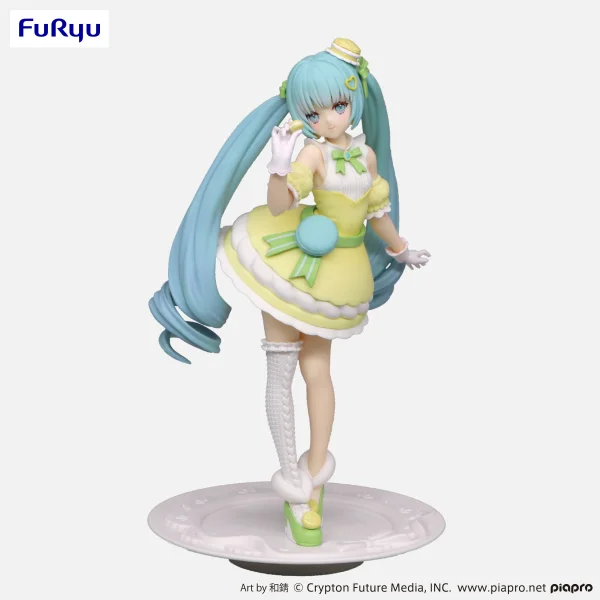 FuRyu Hatsune Miku　Exceed Creative Figure -SweetSweets Series Macaroon Citron Color ver.- - Hatsune Miku