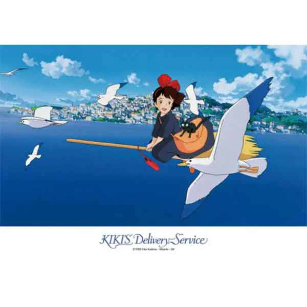 ENSKY 108-252 Kiki Saying Hello to Seagulls - Studio Ghibli