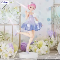 FuRyu Re:ZERO -Starting Life in Another World-　Trio-Try-iT Figure -Ram Flower Dress- - Re:ZERO -Starting Life in Another World- - photo 1